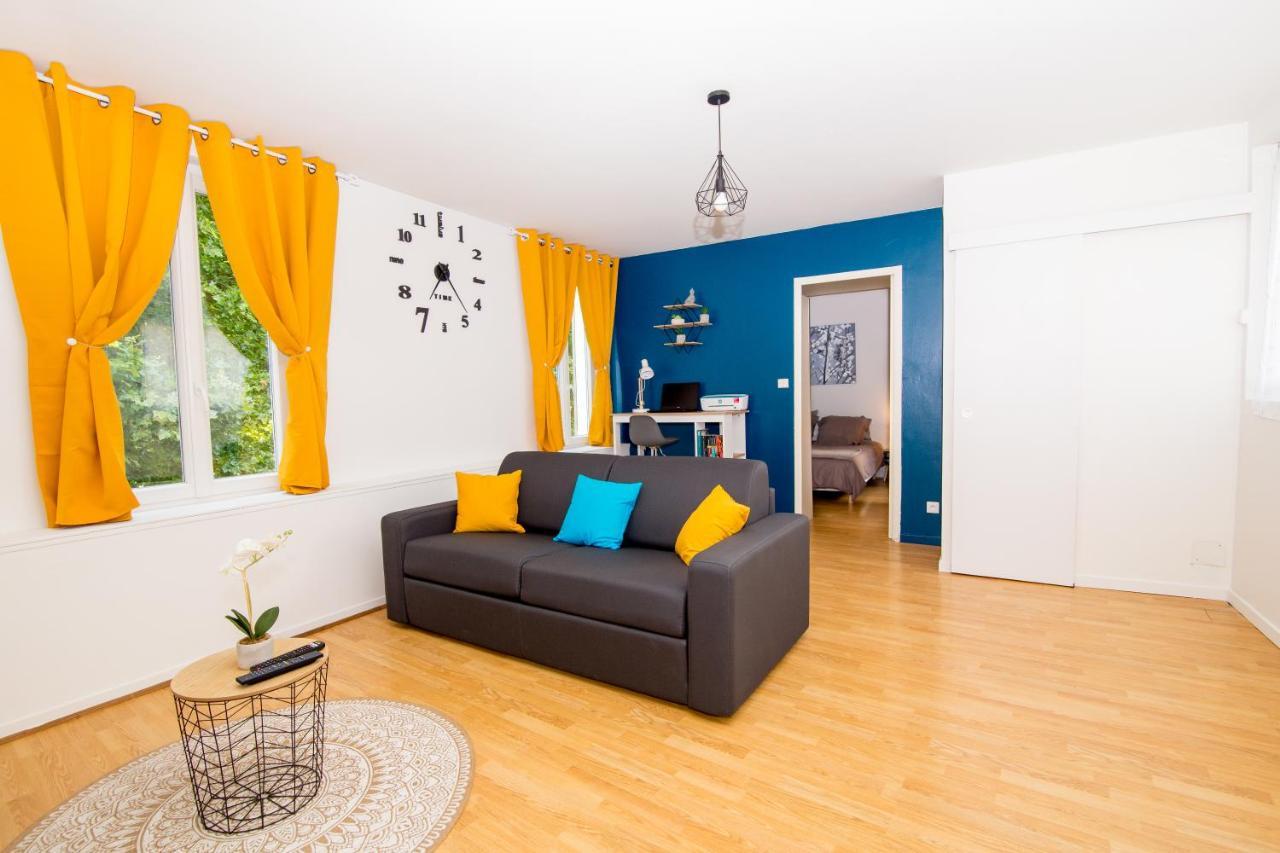 Coeur De Ville I 50M² I Netflix I Lit Queen Size Sens Exterior foto