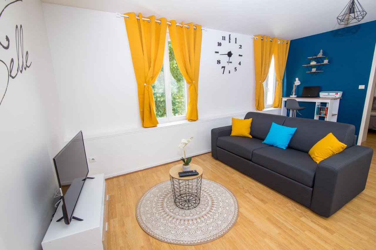 Coeur De Ville I 50M² I Netflix I Lit Queen Size Sens Exterior foto
